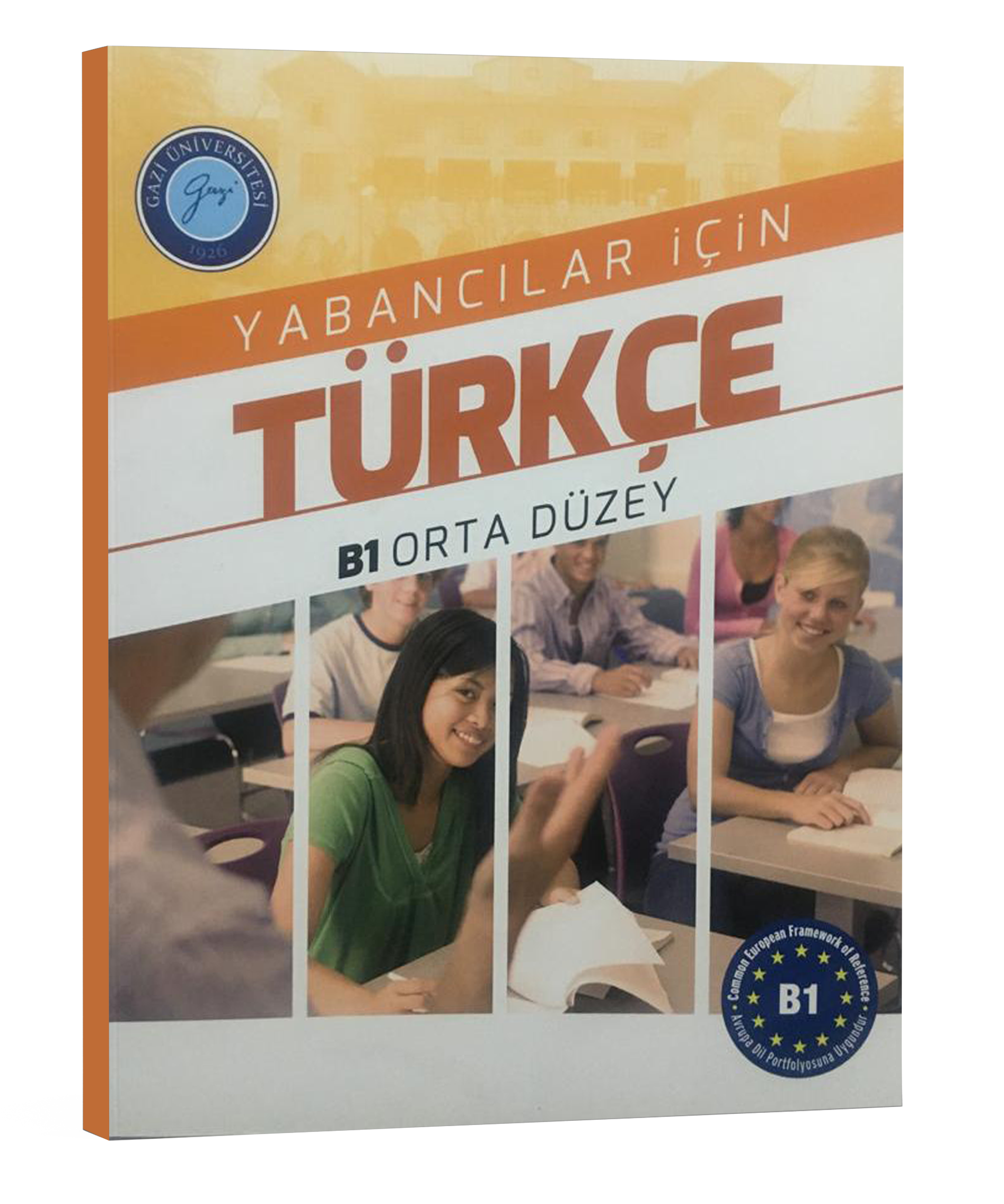 Gazi TÖMER Yabancılar için Türkçe B1 Orta Düzey Ders Kitabı